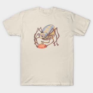 Spider Making Pizza T-Shirt